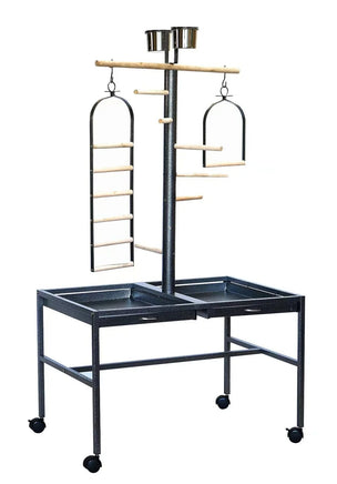 YES4PETS Large Bird Parrot Playpen Gym Toy Stand On Wheels Kings Warehouse 