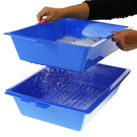YES4PETS Lift and Sift Self Cleaning Kitty Litter Trays Cat Litter Tray Toilet Sifting Slotted Trays Kings Warehouse 