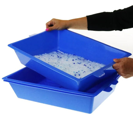 YES4PETS Lift and Sift Self Cleaning Kitty Litter Trays Cat Litter Tray Toilet Sifting Slotted Trays Kings Warehouse 