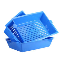YES4PETS Lift and Sift Self Cleaning Kitty Litter Trays Cat Litter Tray Toilet Sifting Slotted Trays Kings Warehouse 