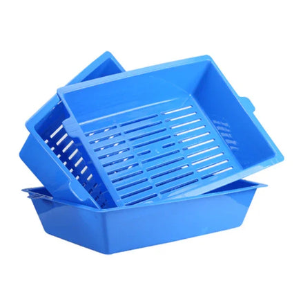 YES4PETS Lift and Sift Self Cleaning Kitty Litter Trays Cat Litter Tray Toilet Sifting Slotted Trays Kings Warehouse 