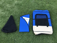 YES4PETS Medium Blue Pet Dog Cat Dogs Puppy Rabbit Tent Soft Playpen Pet Care Kings Warehouse 