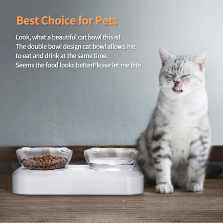 YES4PETS Pet Bowl Water Bowls Portable Anti Slip Skid Feeder Dog Rabbit Cat Kings Warehouse 