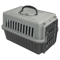 YES4PETS Small Dog Cat Rabbit Crate Pet Guinea Pig Carrier Kitten Rabbit Cage-Grey Kings Warehouse 