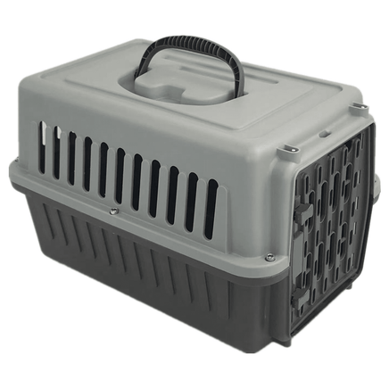 YES4PETS Small Dog Cat Rabbit Crate Pet Guinea Pig Carrier Kitten Rabbit Cage-Grey Kings Warehouse 