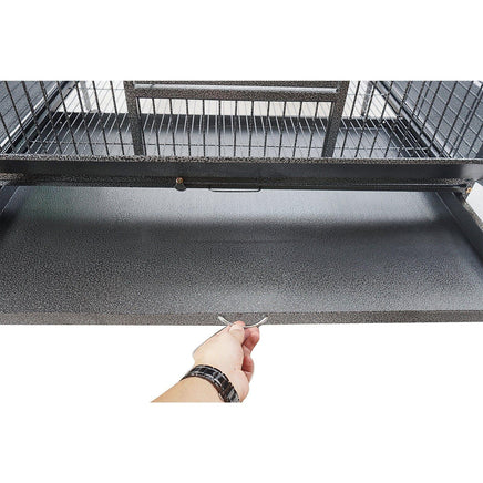 YES4PETS XL Bird Cage Pet Parrot Aviary with Perch & Feeder Kings Warehouse 