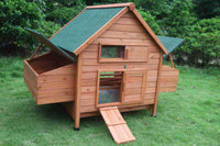 YES4PETS XL Chicken Coop Rabbit Hutch Cage Hen Chook House Kings Warehouse 