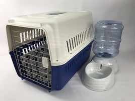 YES4PETS XL Dog Puppy Cat Crate Pet Carrier Cage W Mat & Water Dispenser 72x53x53cm Kings Warehouse 