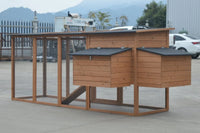 YES4PETS XXL 280cm Chicken Coop Guinea Pig Rabbit Hutch Ferret Cat Guinea Pig House Kings Warehouse 