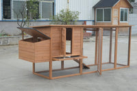 YES4PETS XXL 280cm Chicken Coop Guinea Pig Rabbit Hutch Ferret Cat Guinea Pig House Kings Warehouse 