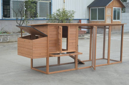 YES4PETS XXL 280cm Chicken Coop Guinea Pig Rabbit Hutch Ferret Cat Guinea Pig House Kings Warehouse 