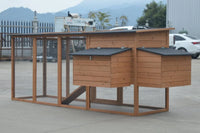 YES4PETS XXL 280cm Chicken Coop Guinea Pig Rabbit Hutch Ferret Cat Guinea Pig House Kings Warehouse 