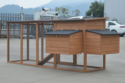 YES4PETS XXL 280cm Chicken Coop Guinea Pig Rabbit Hutch Ferret Cat Guinea Pig House Kings Warehouse 