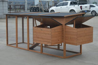 YES4PETS XXL 280cm Chicken Coop Guinea Pig Rabbit Hutch Ferret Cat Guinea Pig House Kings Warehouse 