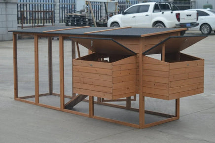 YES4PETS XXL 280cm Chicken Coop Guinea Pig Rabbit Hutch Ferret Cat Guinea Pig House Kings Warehouse 