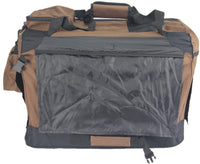 YES4PETS XXL Foldable Soft Dog Cat Puppy Carrier Crate With Curtain-Brown Pet Care Kings Warehouse 