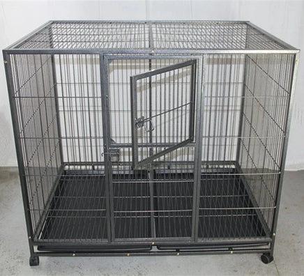YES4PETS XXL Pet Dog Cat Parrot Cage Metal Crate Kennel Portable Puppy Cat Rabbit House Kings Warehouse 