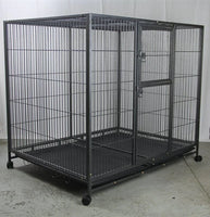 YES4PETS XXL Pet Dog Cat Parrot Cage Metal Crate Kennel Portable Puppy Cat Rabbit House Kings Warehouse 