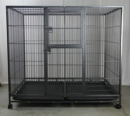 YES4PETS XXL Pet Dog Cat Parrot Cage Metal Crate Kennel Portable Puppy Cat Rabbit House Kings Warehouse 