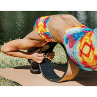 Yoga Pilates Wheel Cork Circle Prop Back Chest Hips Abdomen Stretch Roller New Arrivals Kings Warehouse 
