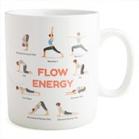 Yoga Poses Giant Coffee Mug Kings Warehouse 