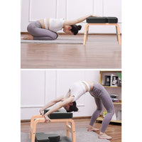 Yoga Stool Inversion Multi-Purpose Chair For Headstands Kings Warehouse 