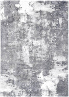Yuzil Grey White Abstract Rug 280x380cm living room Kings Warehouse 
