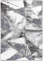 Yuzil Multi Triangle Abstract Rug 280x380cm living room Kings Warehouse 