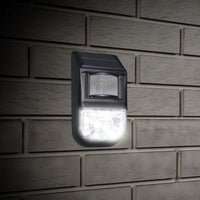 Solar-Powered Motion Sensor Light (1-Piece), Detects Motion, Rechargeable