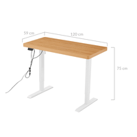 Zach Electric Height Adjustable Desk Kings Warehouse 